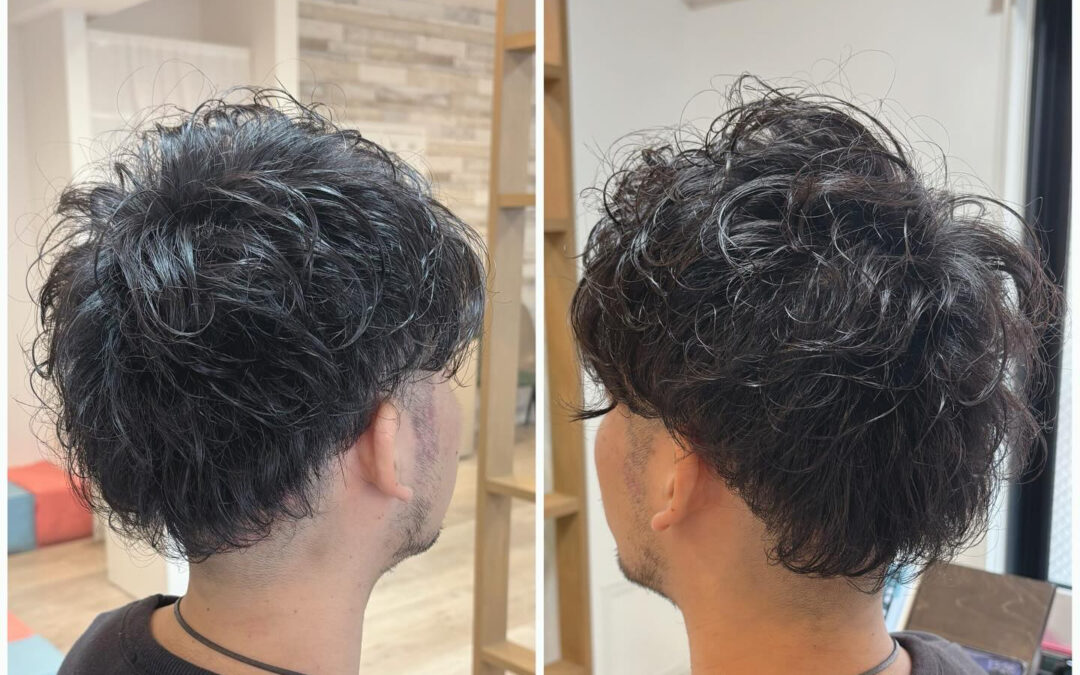 メンズパーマスタイル✨